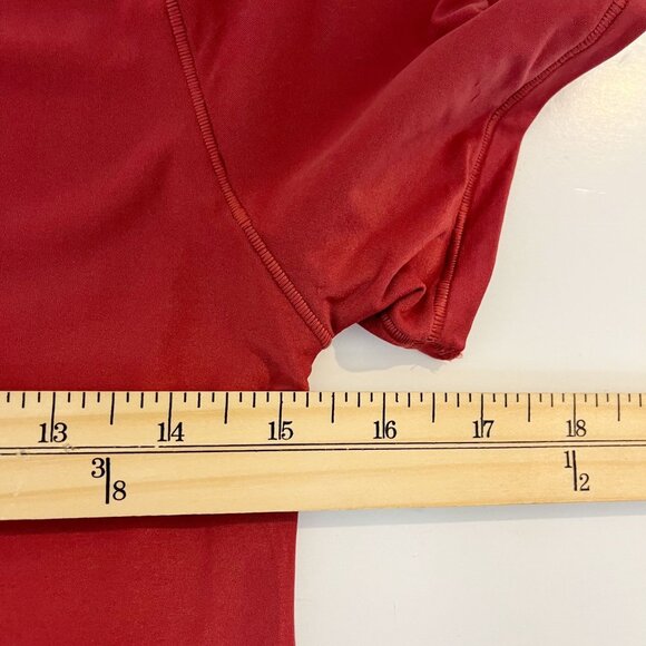 NEW Smoothez by Aerie Red Short Sleeve Crewneck Fitted Tee - Size XL - Picture 6 of 7